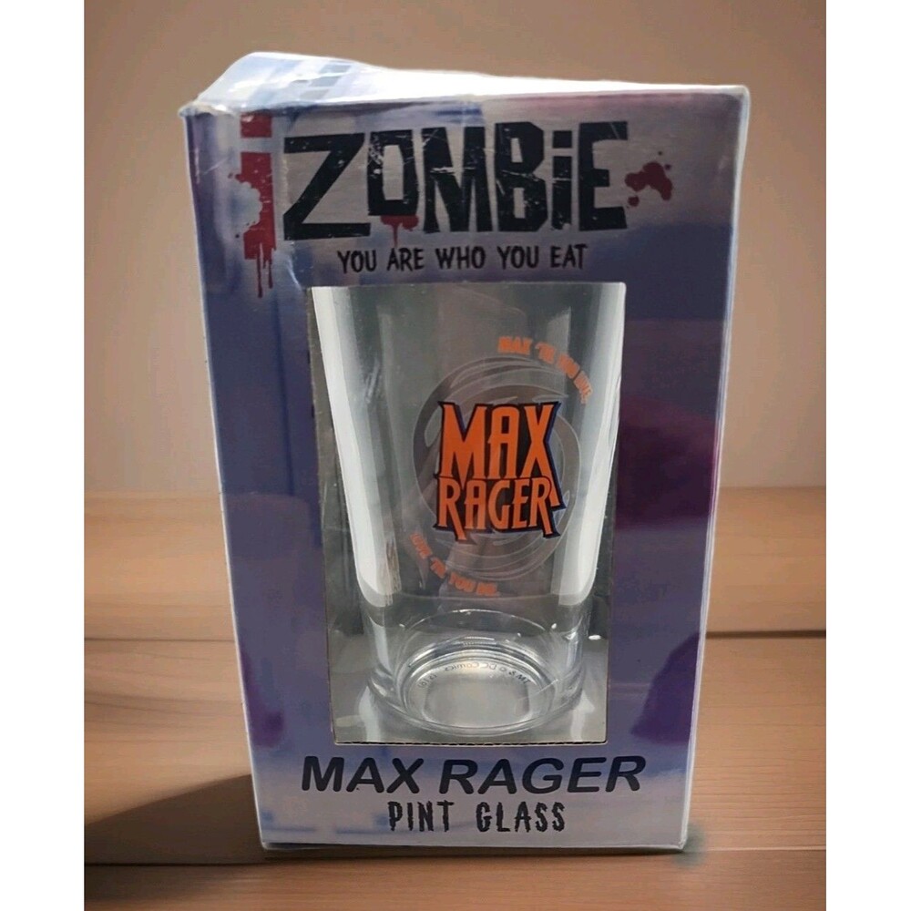 iZombie Max Rager You Are Who You Eat Pint Glass Diamond Select BRAND NEW 2016